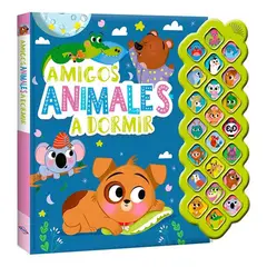 GENERICO - Libro Amigos Animales A Dormir - 22 Sonidos - Lexus Nuevo