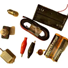 GENERICO - Set Circuito Eléctrico Escolar 10 Piezas