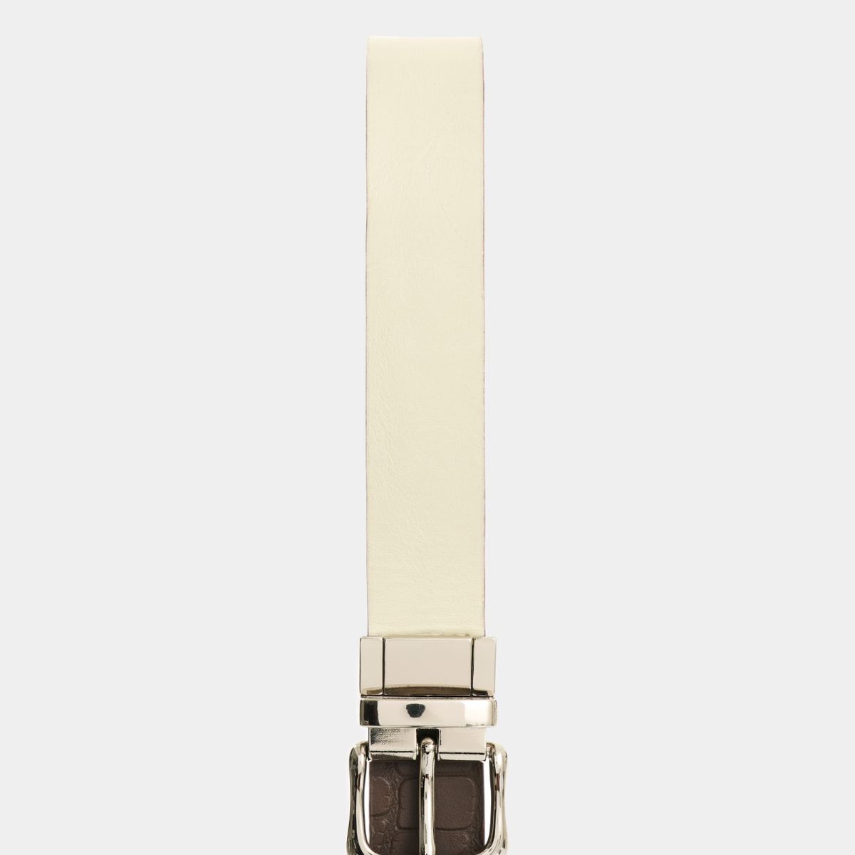 VELEZ - Vélez Cinturón Doble Faz De Cuero Para Mujer Tessa Beige