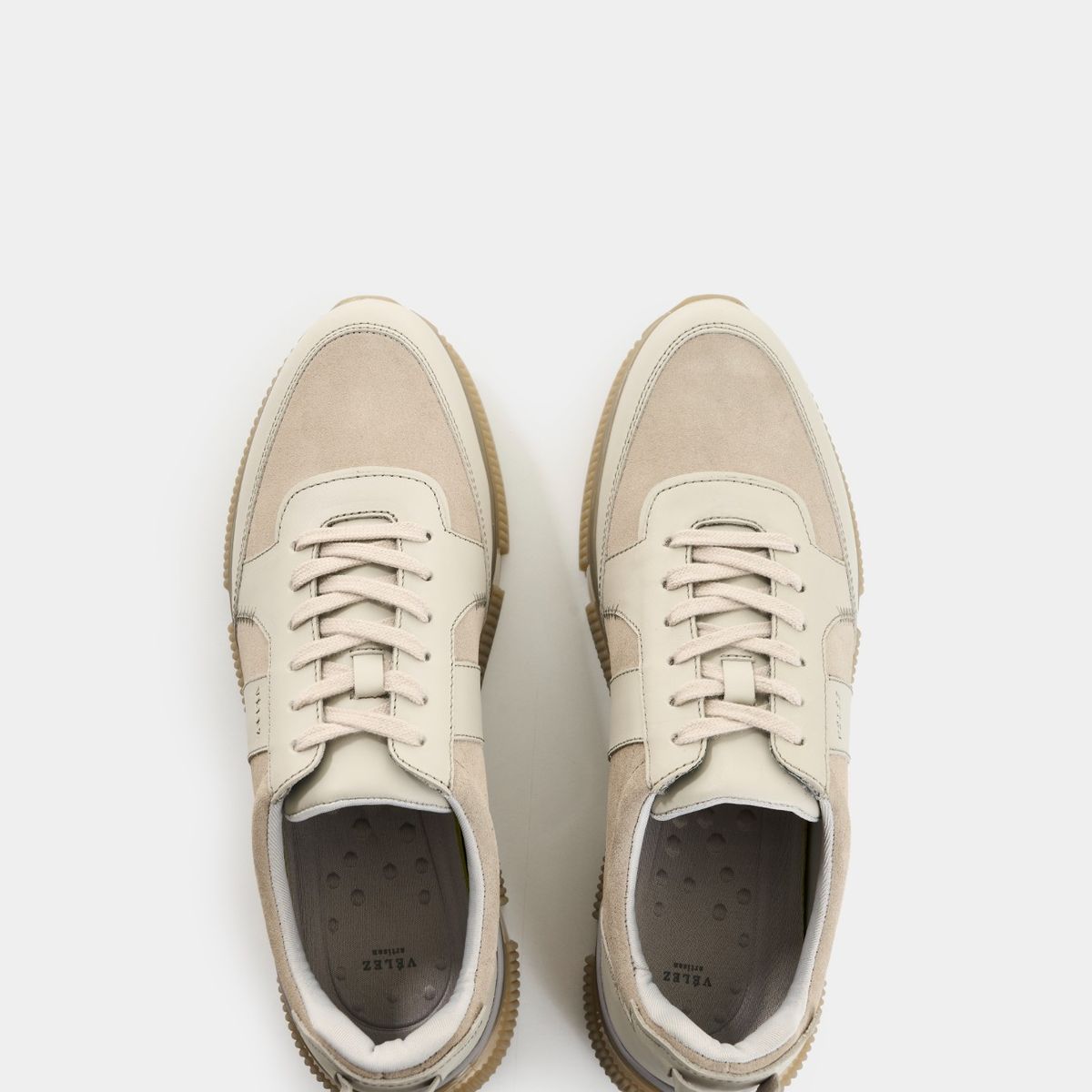 VELEZ - Vélez Zapatilla Tenis Halo 2 Cuero Hombre Suela Deportiva Gris