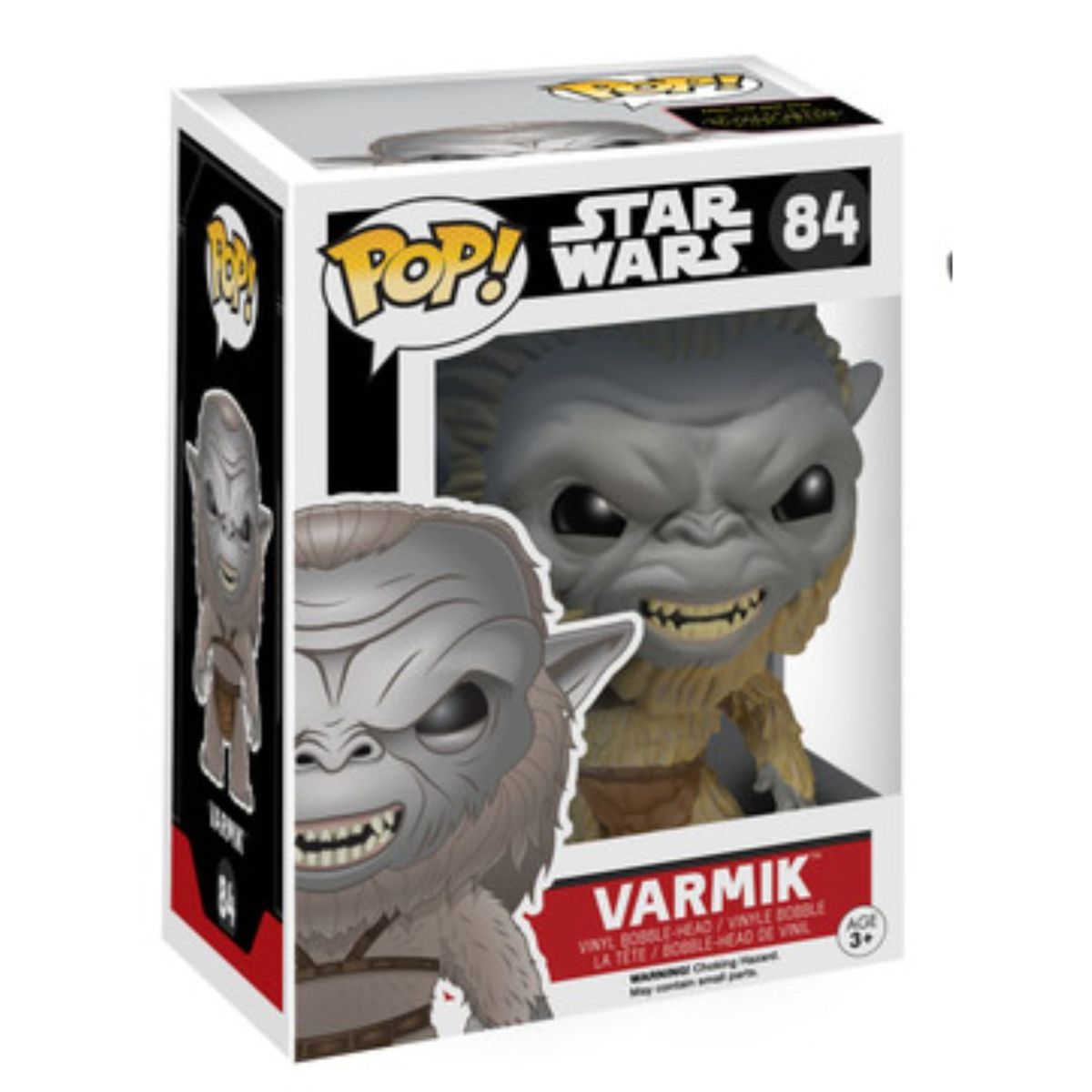 FUNKO - Funko Pop Star Wars – Varmik 84  + Protector