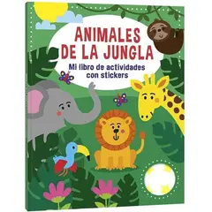 GENERICO - Libro De Actividades Animales De La Jungla Cstickers- Lexus