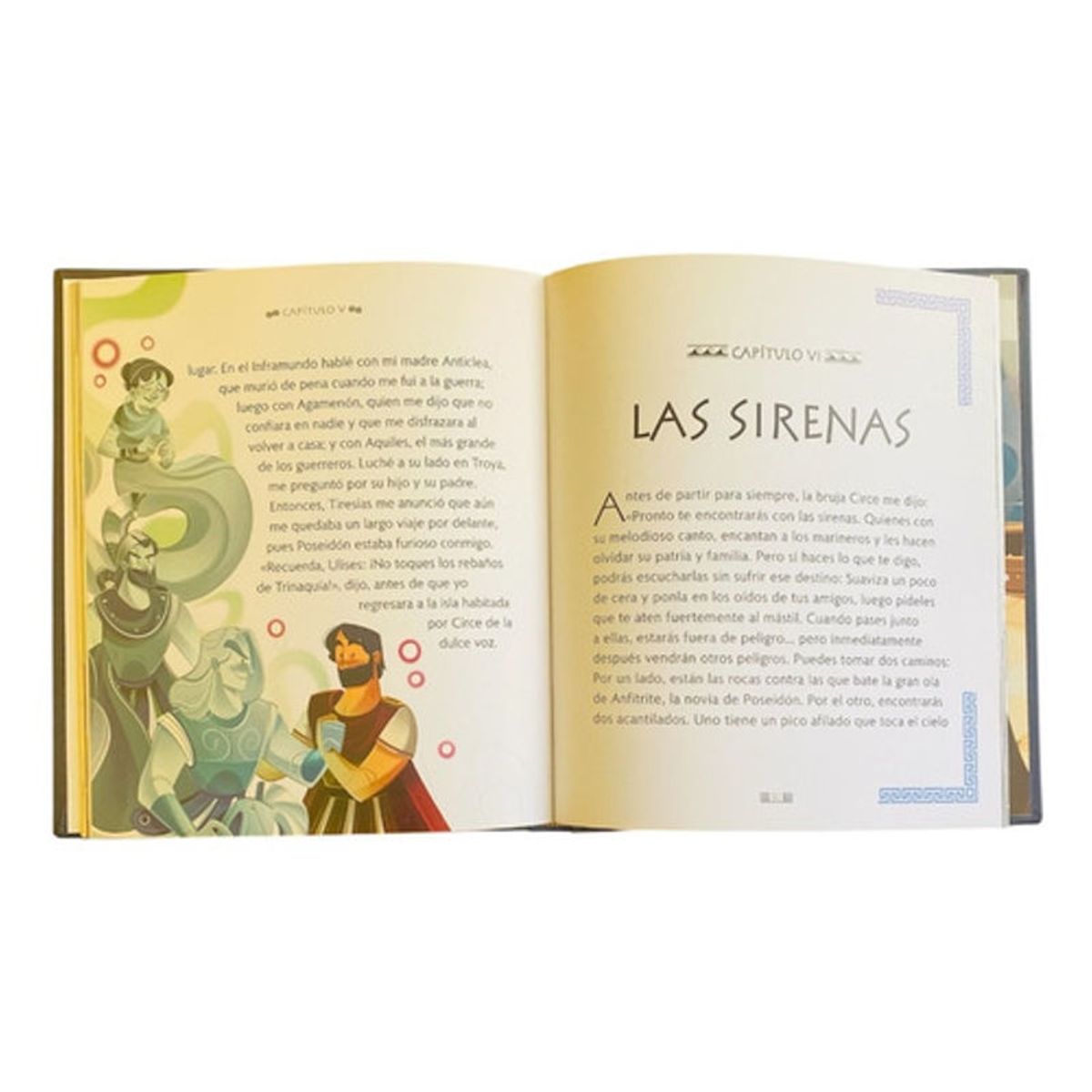 GENERICO - Libro La Odisea Ilustrado Mitos Griegos Lexus Tapa Dura