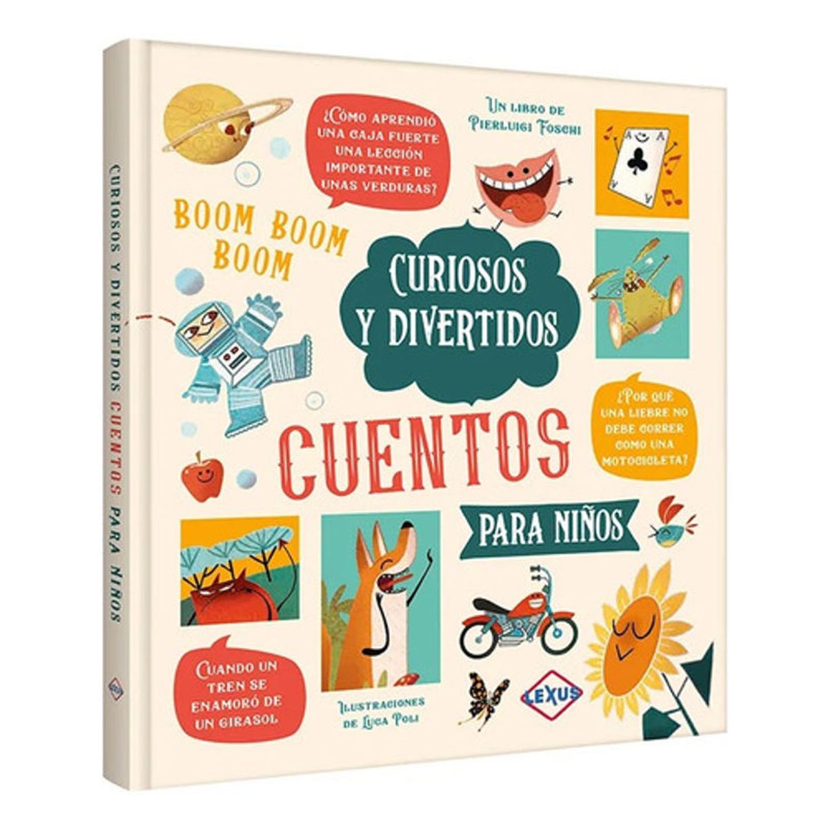 GENERICO - Libro Curiosos Y Divertidos Cuentos Para Niños - Lexus Nuevo