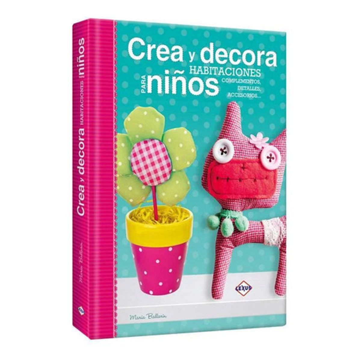 GENERICO - Libro Crea Y Decora Habitaciones Para Niños - Original Lexus