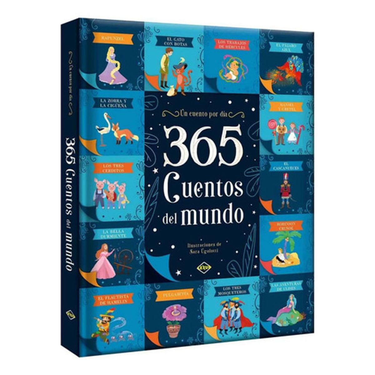 GENERICO - Libro 365 Cuentos Del Mundo - Un Cuento Por Dia Lexus Tdura