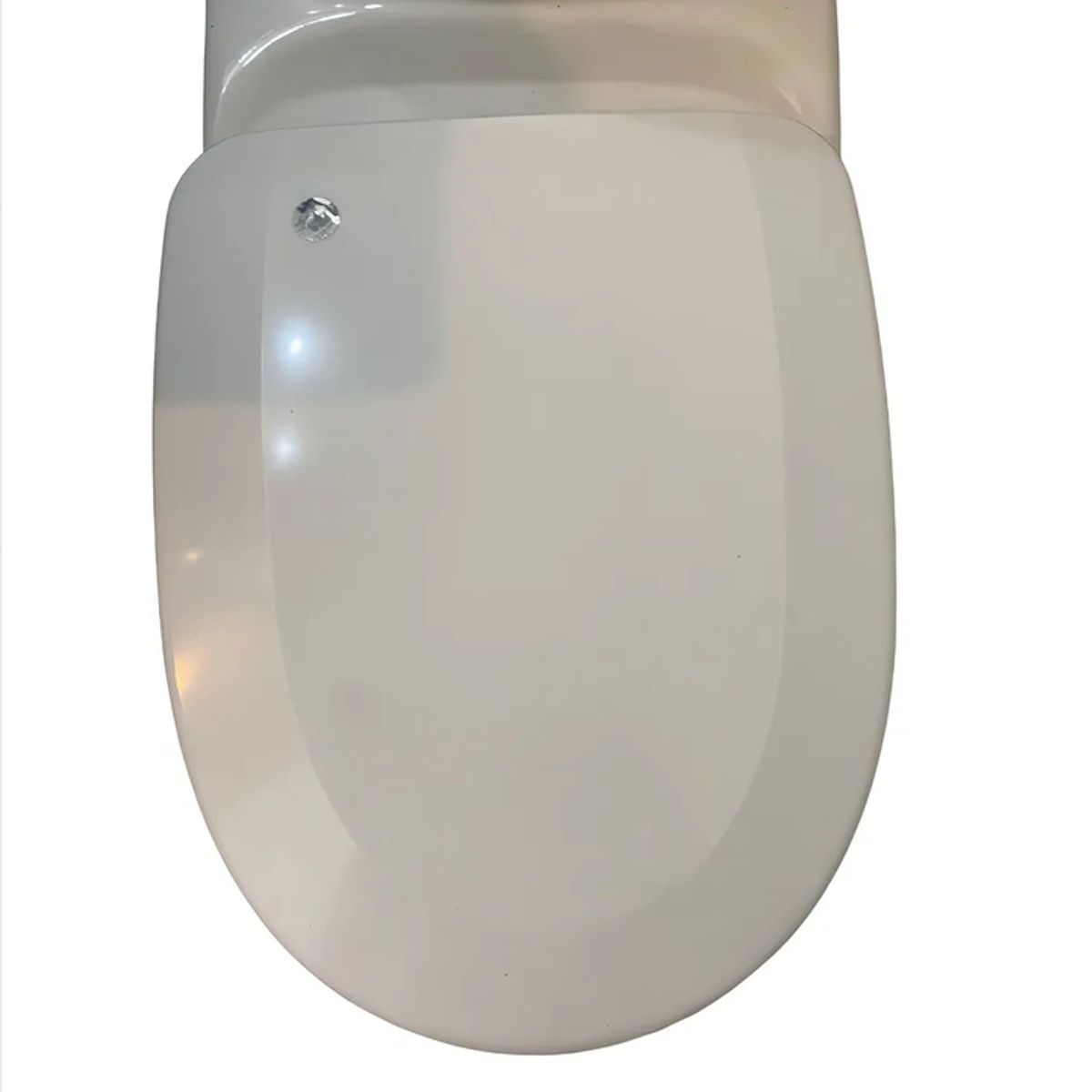GENERICO - Tapa Asiento Para Baño Wc - Cierre Suave - Y00398 Color Blanco