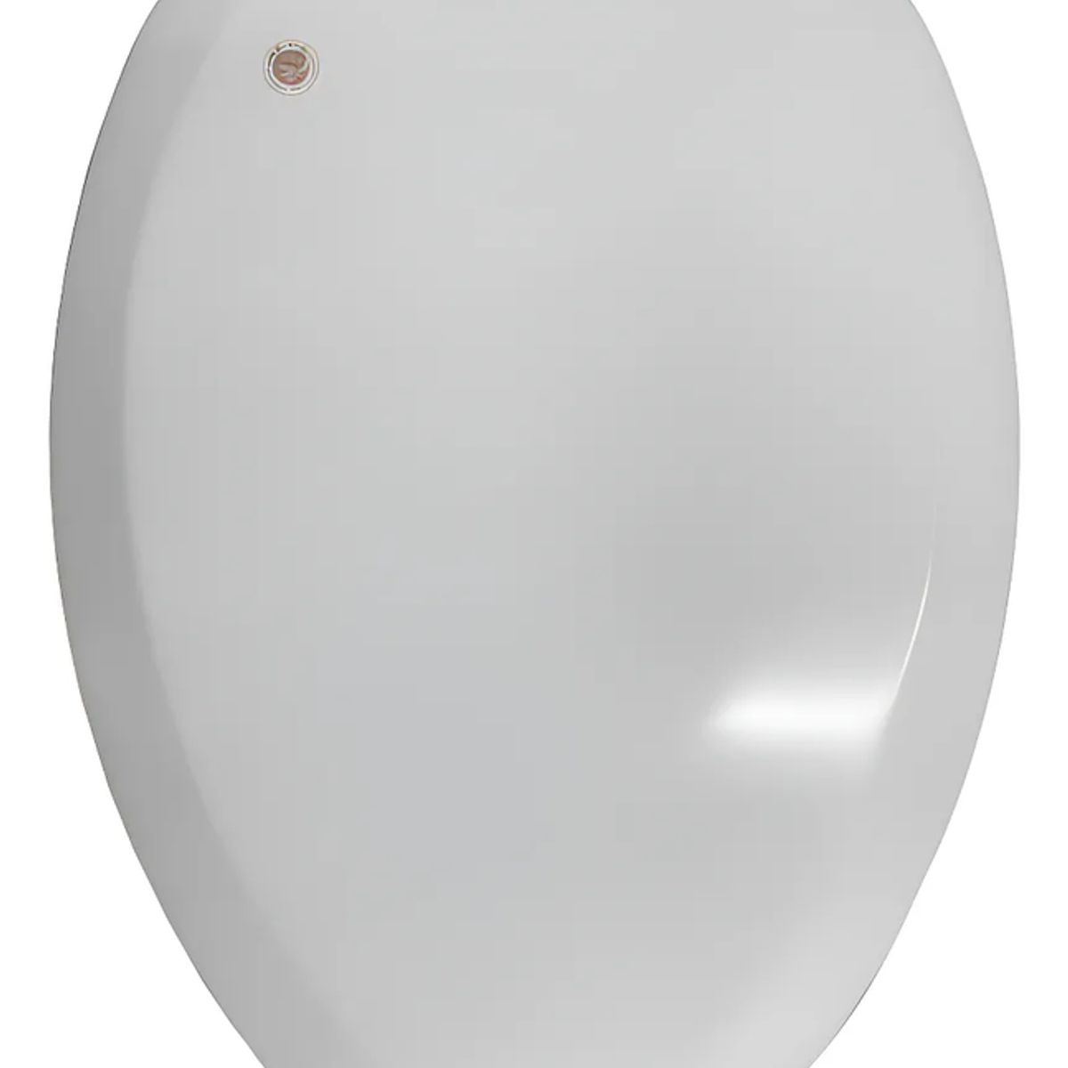 GENERICO - Tapa Asiento Para Baño Wc - Cierre Suave - Y00397 Color Blanco