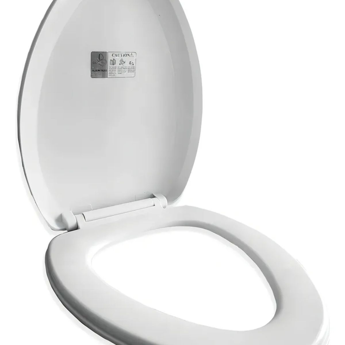 GENERICO - Tapa Asiento Para Baño Wc - Cierre Suave - Y00397 Color Blanco