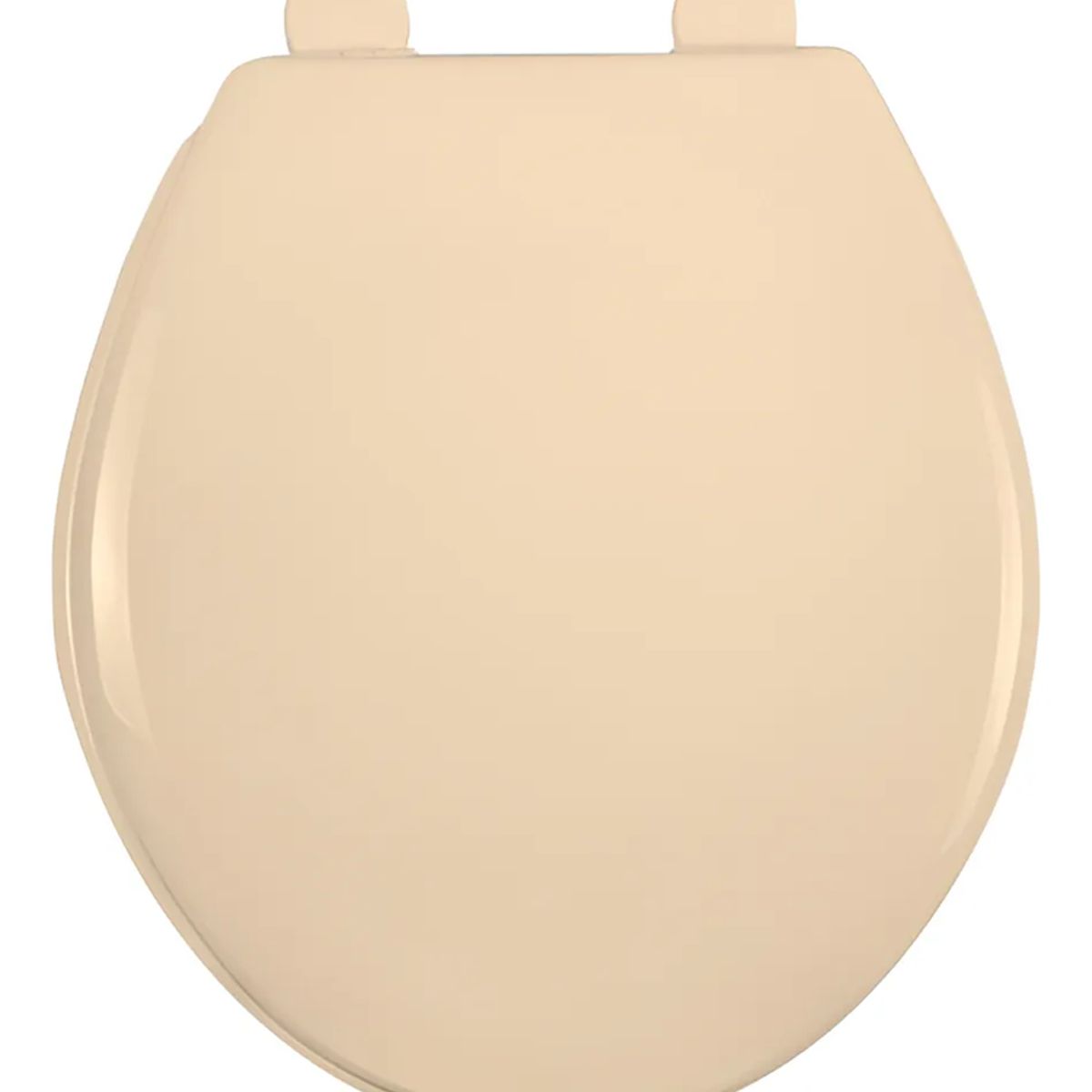 GENERICO - Asiento Plástico Redondo Antibacterial Color Bone - Bemis