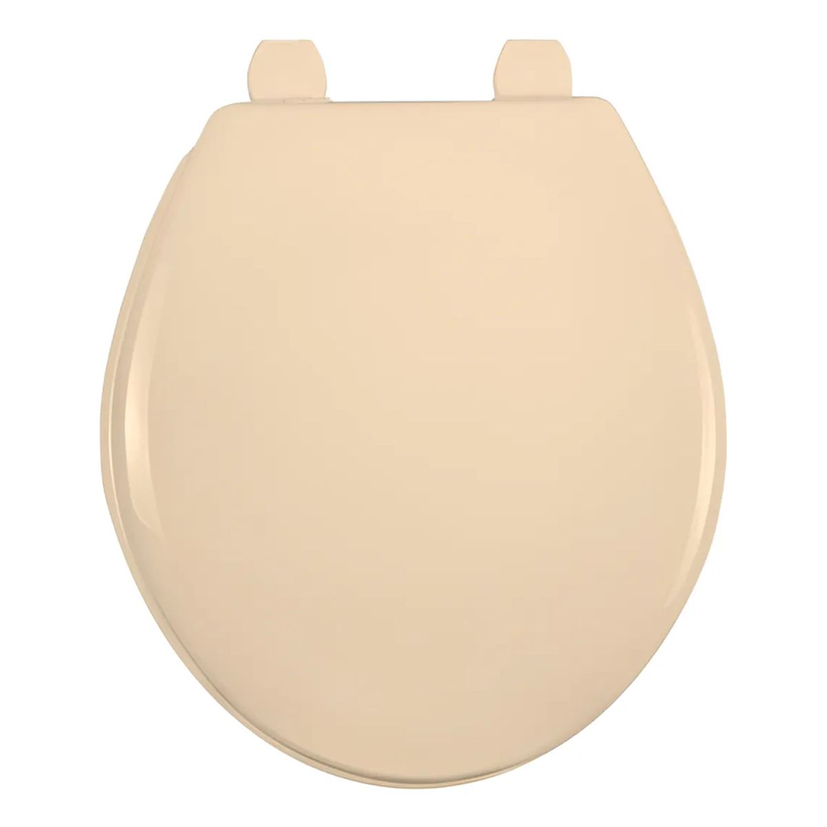 GENERICO - Asiento Plástico Redondo Antibacterial Color Bone - Bemis