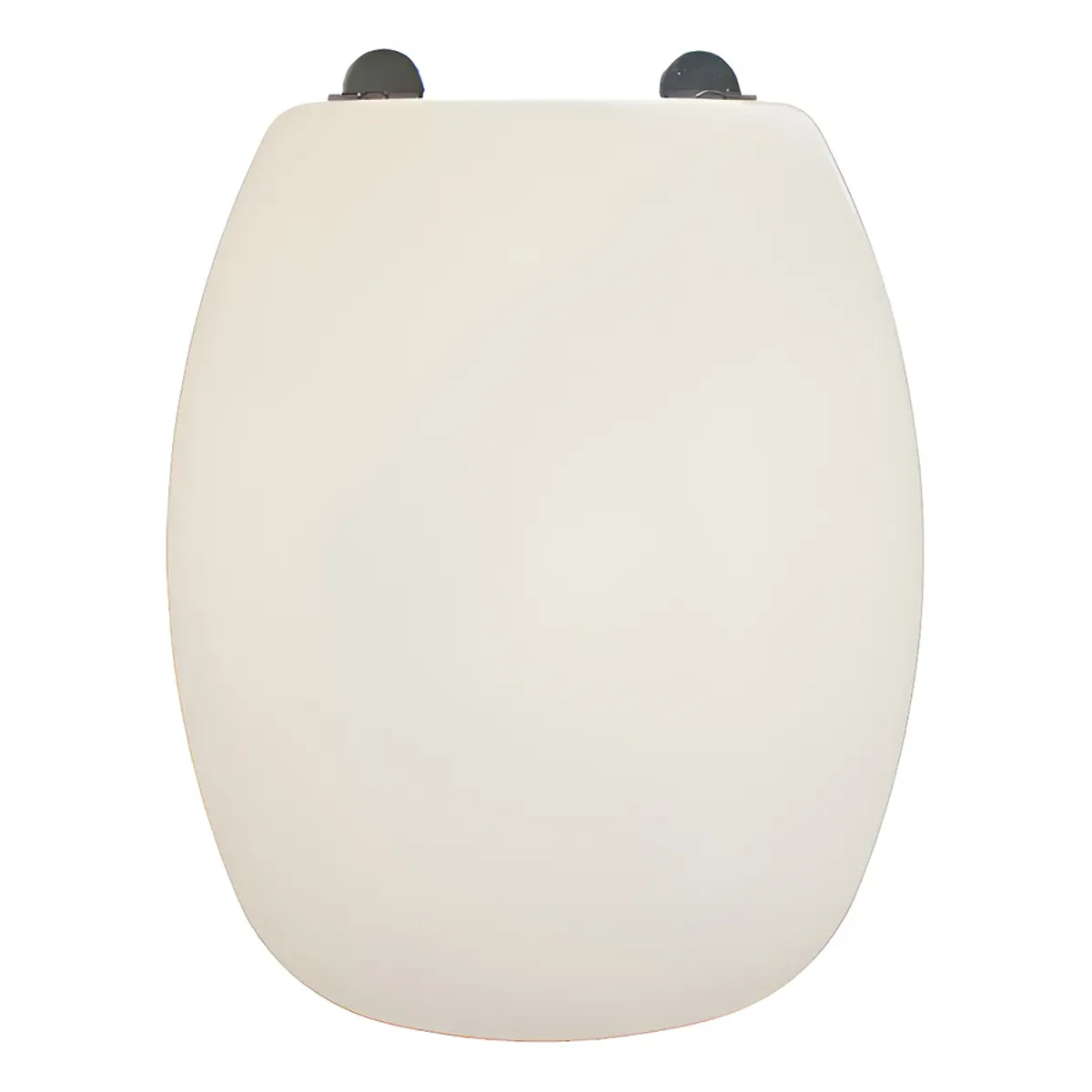 GENERICO - Asiento Wc Para Mallorca Madera - Bemis 580CHAR Cuadrada Blanco