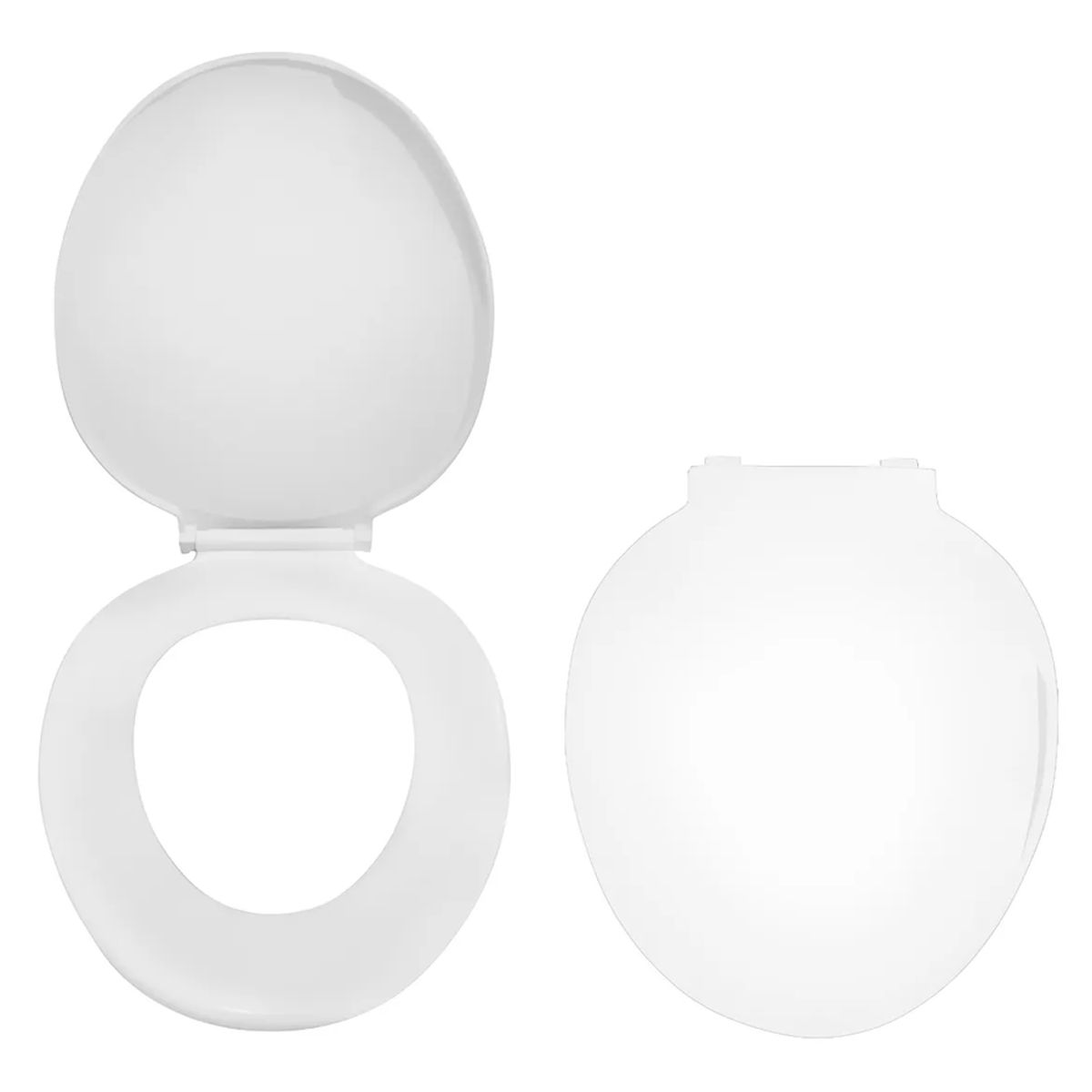 GENERICO - Tapa Asiento Fantasia para Wc Blanca