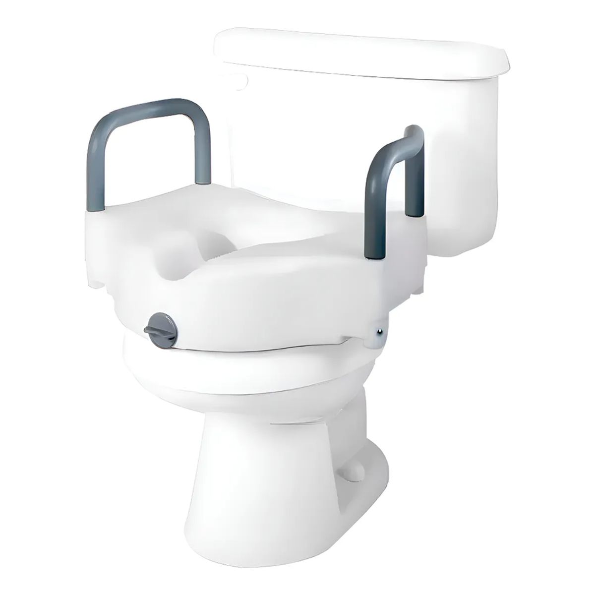 Alza Baño Wc Con Apoya Brazos Color Blanco 1 Unidad, marca GENERICO - Foto Principal