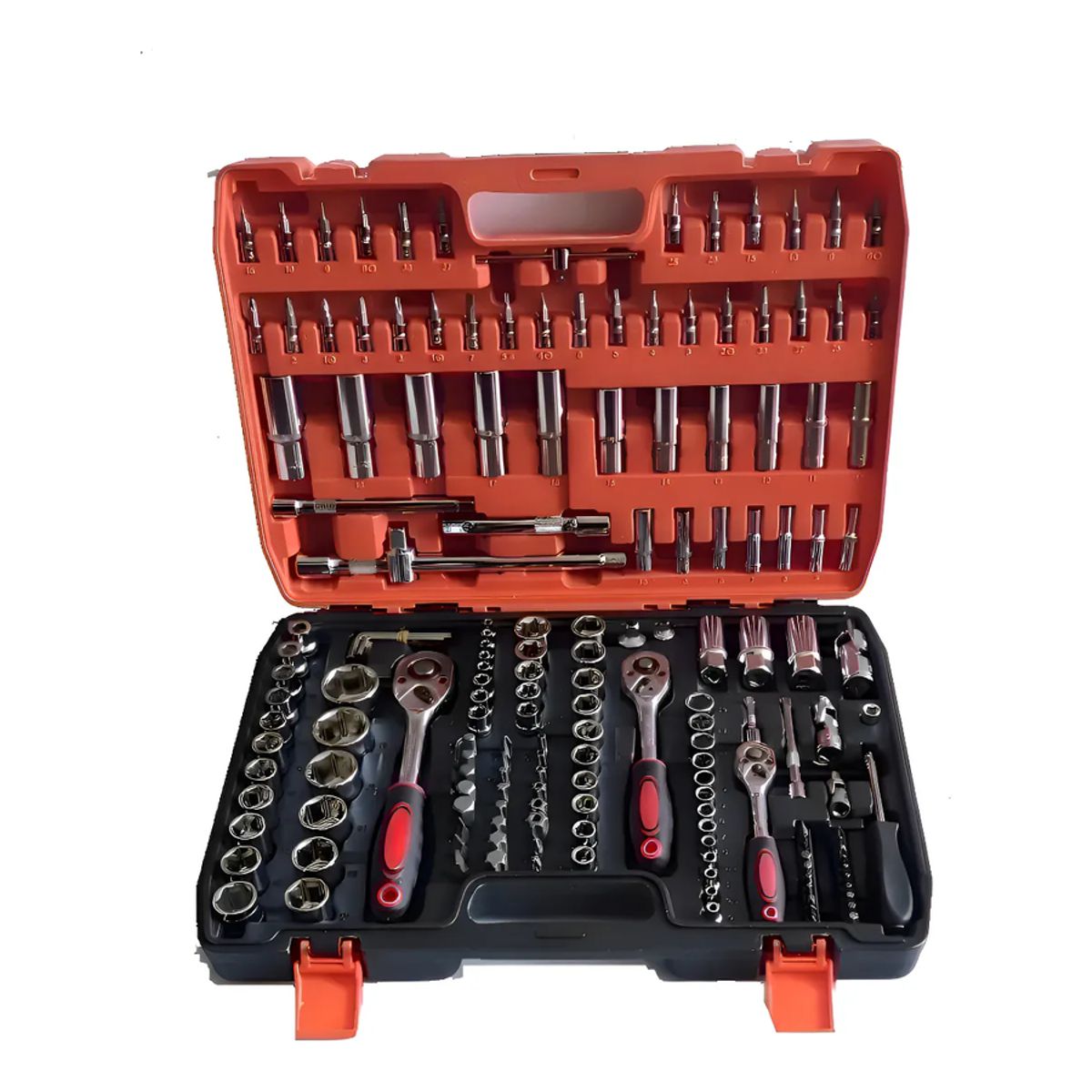 GENERICO - Set De Herramientas R-v CRV 172 PCS Esencial Color Naranja
