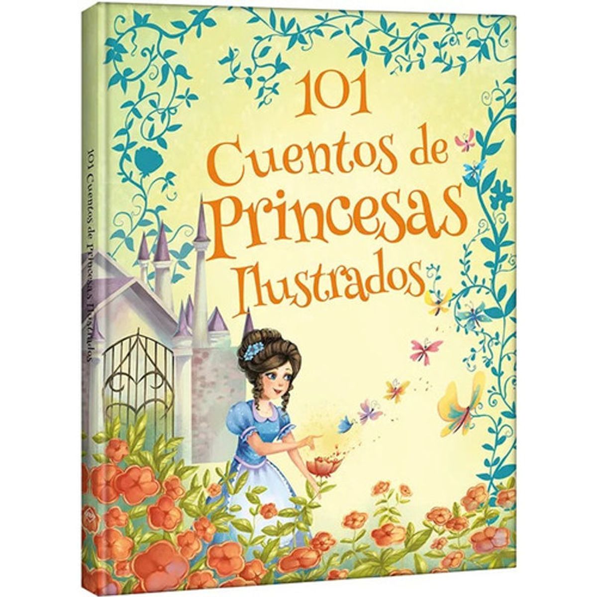 GENERICO - Libro 101 Cuentos De Princesas Ilustrados - Lexus - Nuevo