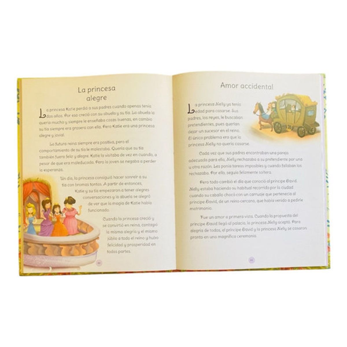 GENERICO - Libro 101 Cuentos De Princesas Ilustrados - Lexus - Nuevo