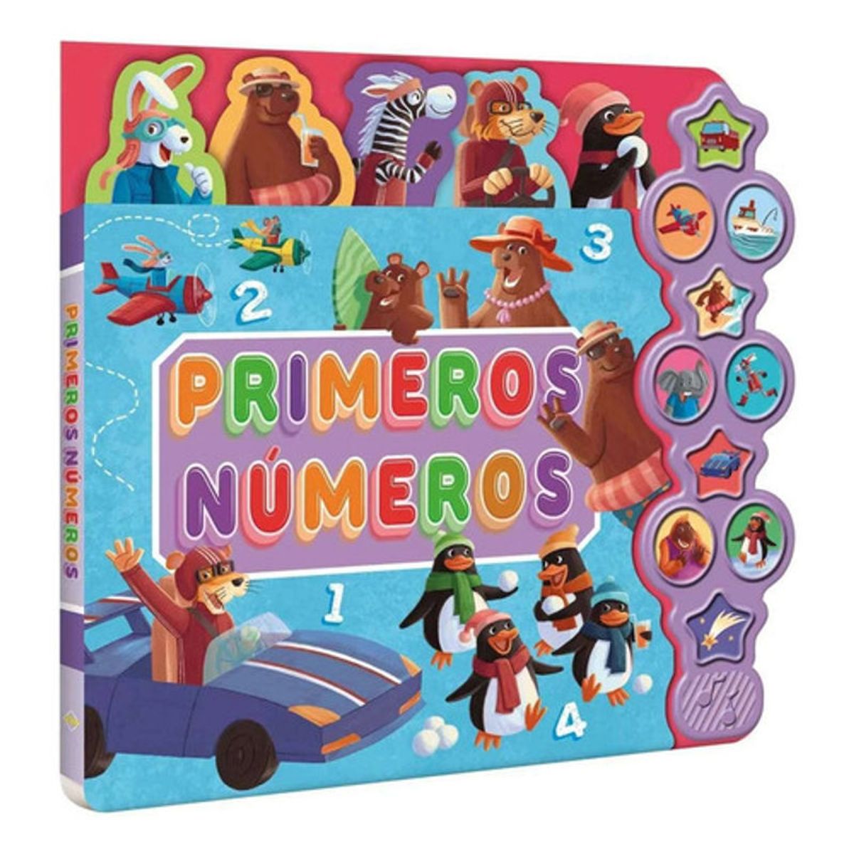 GENERICO - Libro Primeros Numeros 10 Sonidos - Lexus - Nuevo Y Original