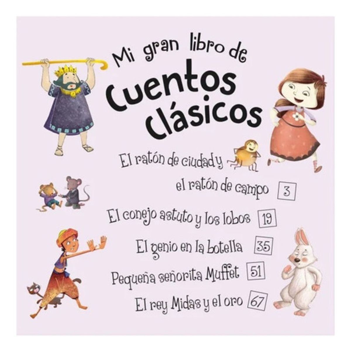 GENERICO - Libro Mi Gran Libro De Cuentos Clasicos - Lexus - Nuevo Td