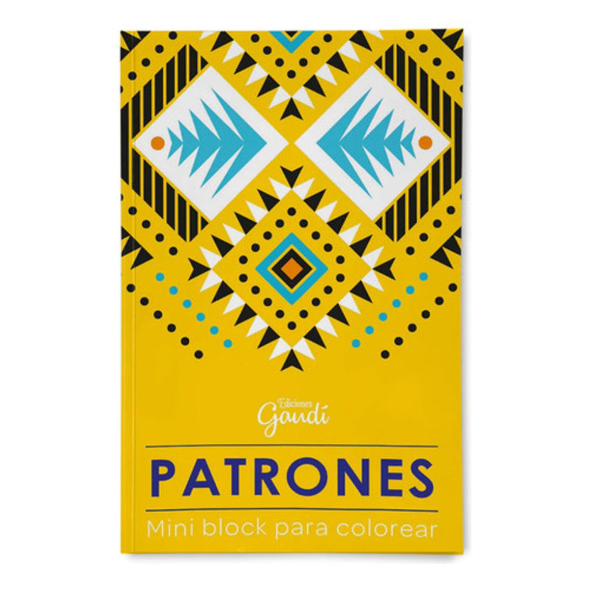 GENERICO - Libro Patrones - Mini Block Para Colorear - Mundicrom