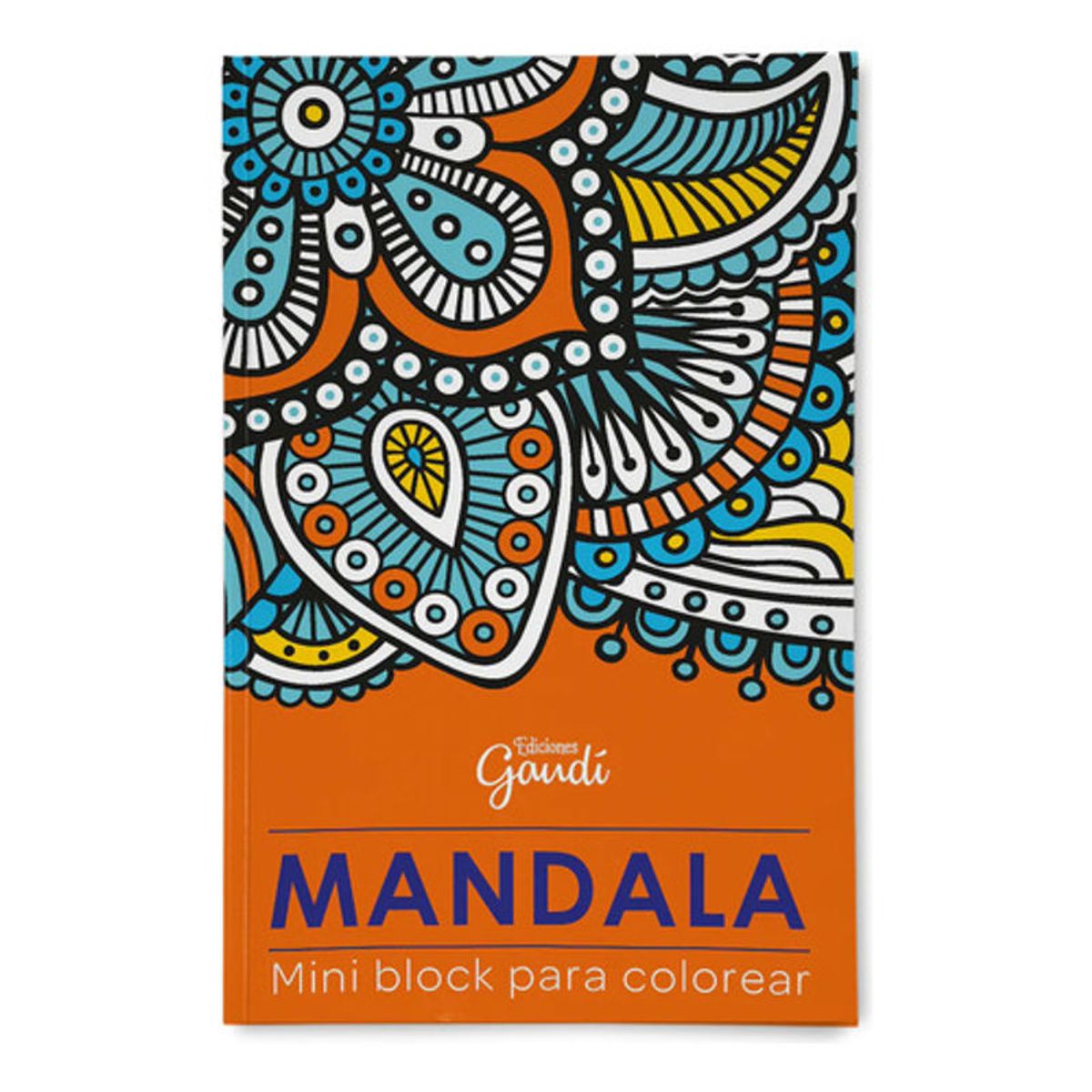 GENERICO - Libro Mandala - Mini Block Para Colorear - Mundicrom