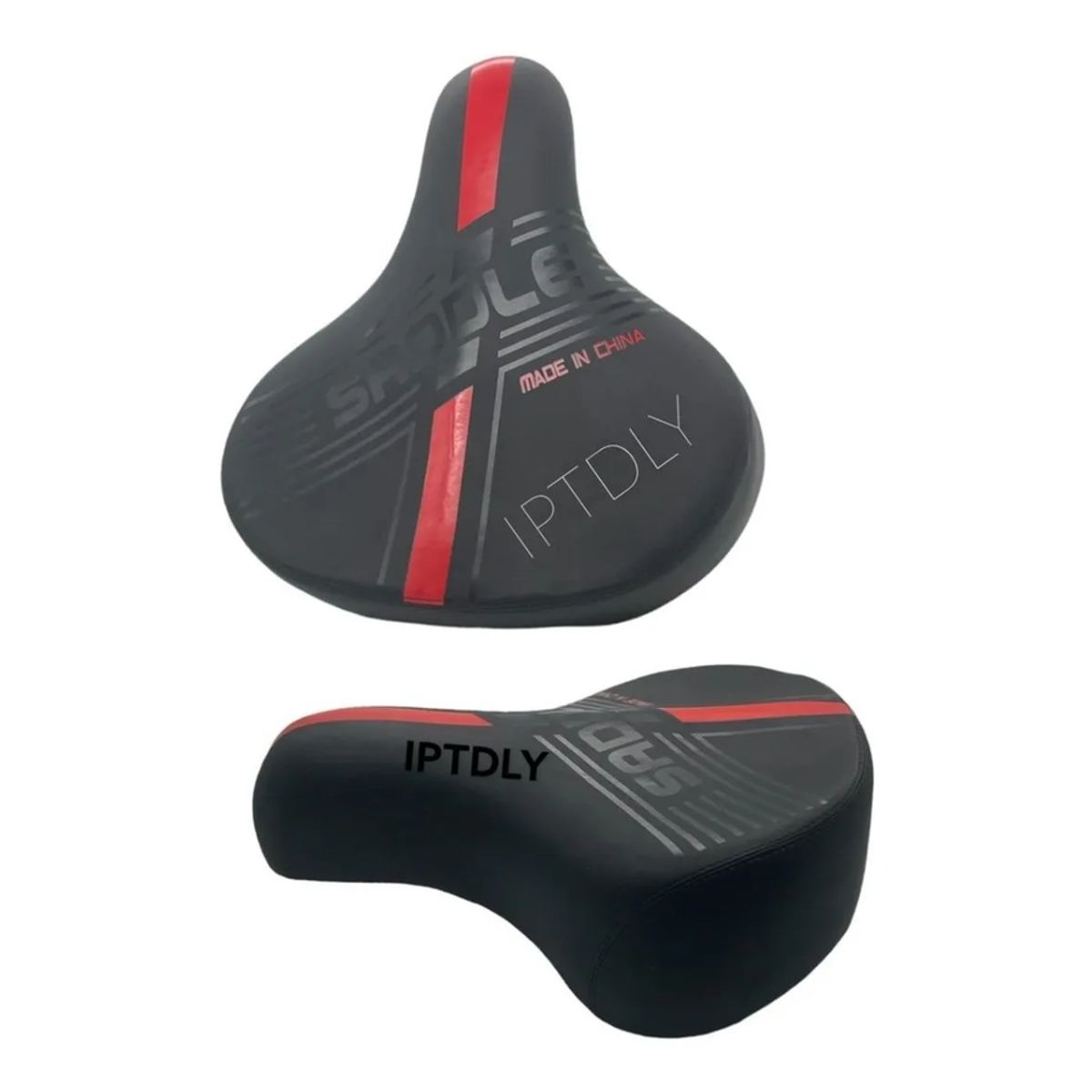 GENERICO - Asiento Sillín Extra Amplio Ancho Cómodo Para Bicicleta Xxl