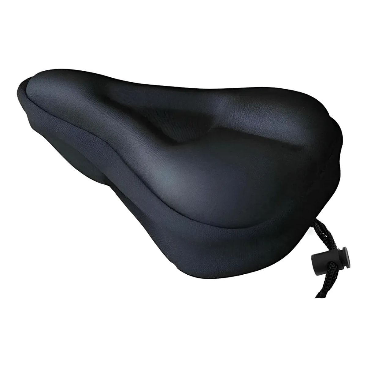 GENERICO - Funda Sillín Accesorio Bicicleta Antiprostatico Nuevo Modelo Negro 27 Cm 17 Cm