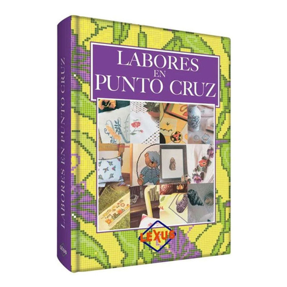 GENERICO - Libro Labores En Punto De Cruz - Nuevo Y Original - Lexus