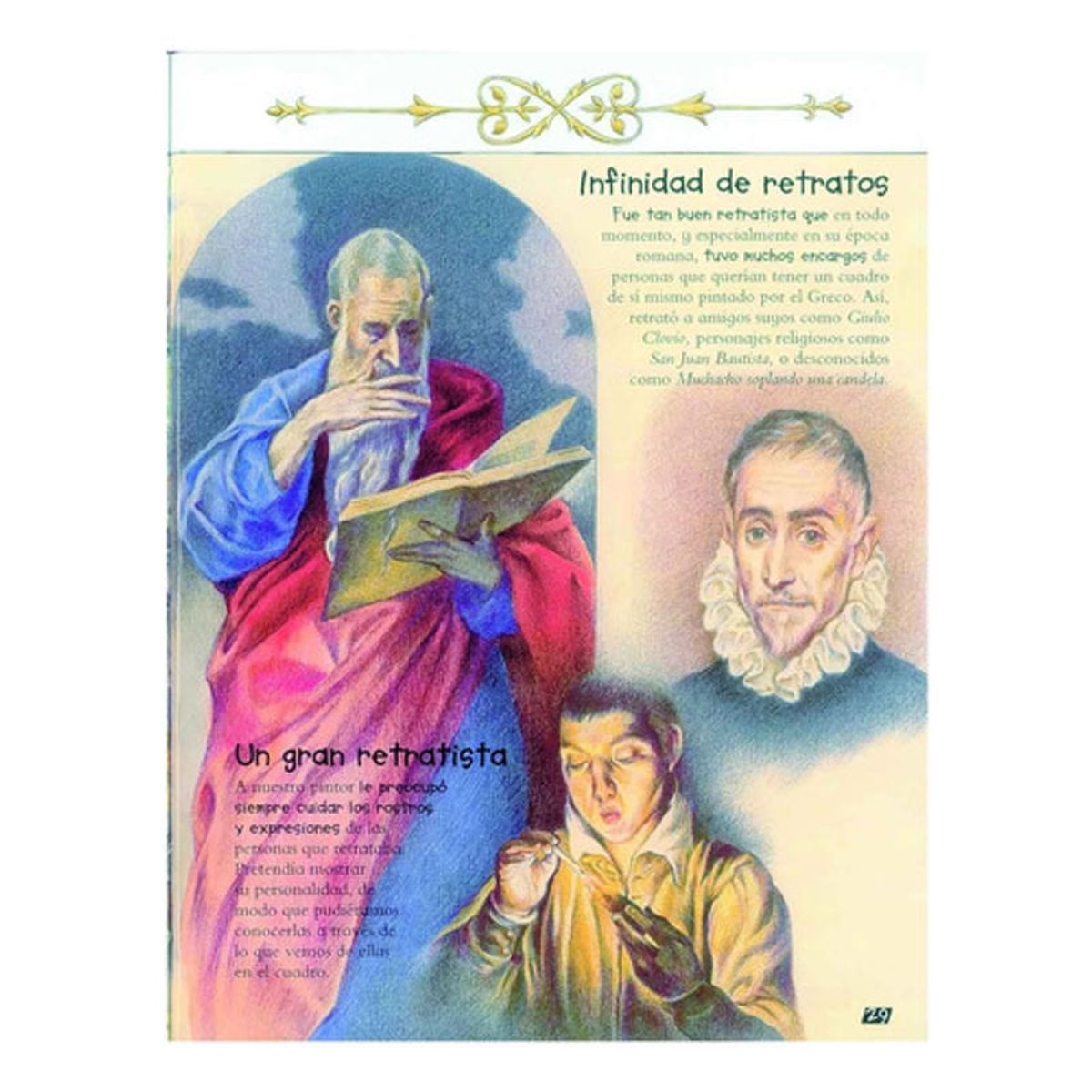 GENERICO - Libro El Greco Un Genio Incomprendido - Minibiografia- Lexus