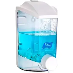 GENERICO - Dispenser Jabon Liquido Organizador Pared Detergente Shampoo Color Blanco
