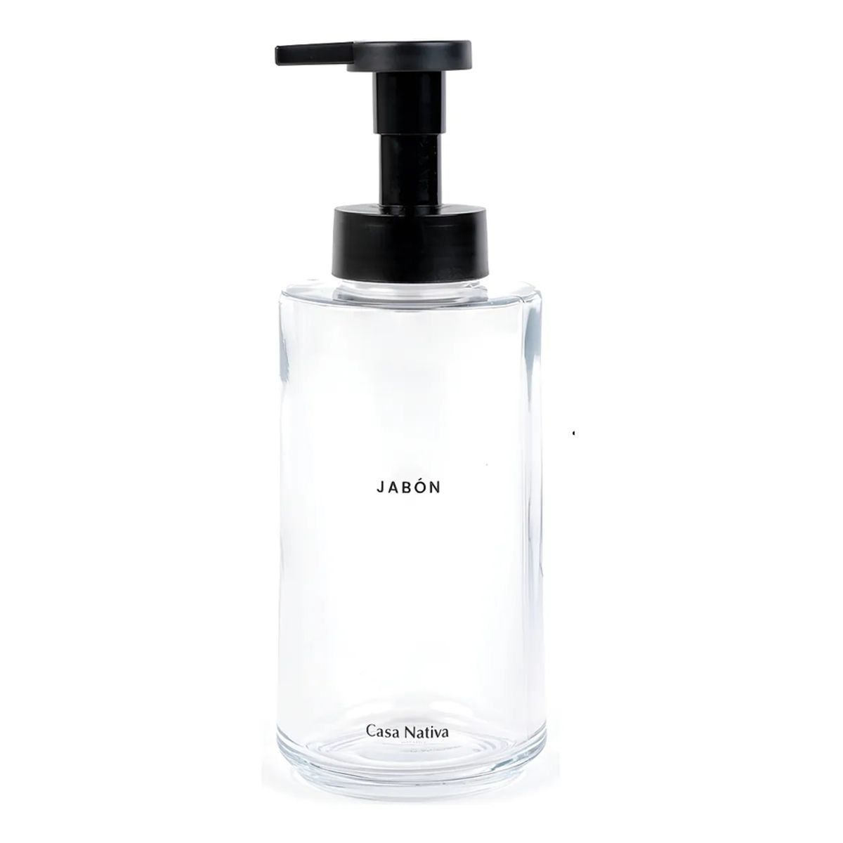 Dispensador Jabón Espuma Vidrio Transparente, marca GENERICO - Foto Principal