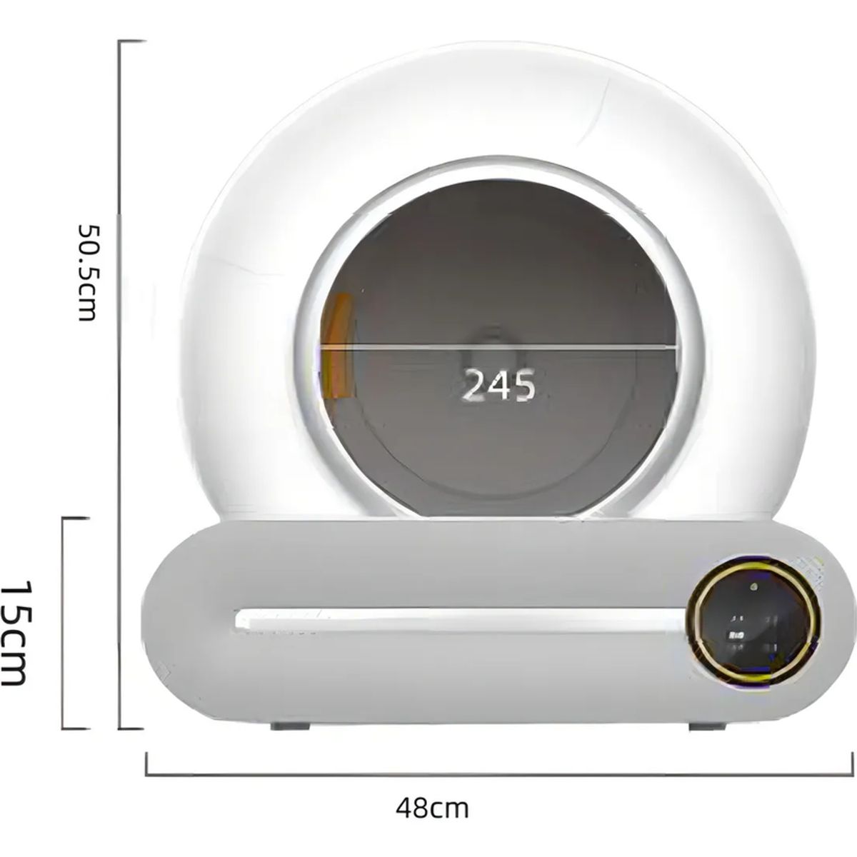 GENERICO - Arenero Automático Para Gatos Con Conexión Wifi
