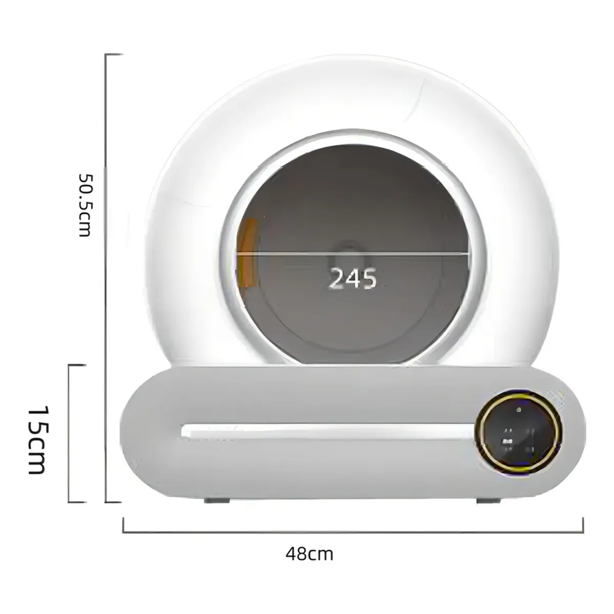 GENERICO - Arenero Automático Para Gatos Con Conexión Wifi