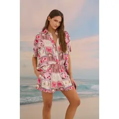 CIPITRIA - CAMISA MYKONOS FRESA