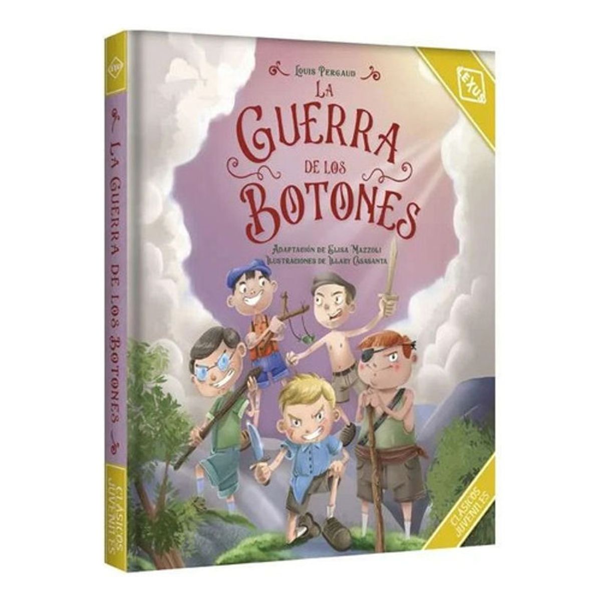 GENERICO - Libro La Guerra De Los Botones -clasicos Juvenil Lexus Nuevo