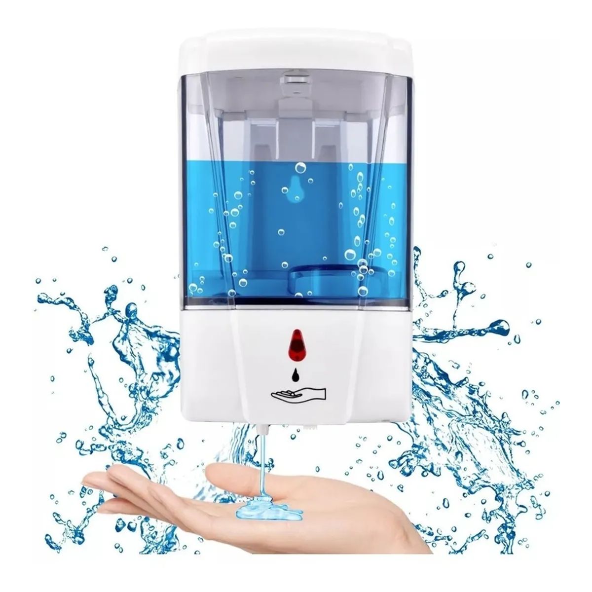 GENERICO - Dispensador Automático Sin Contacto De Jabón  Alcohol Gel Blanco