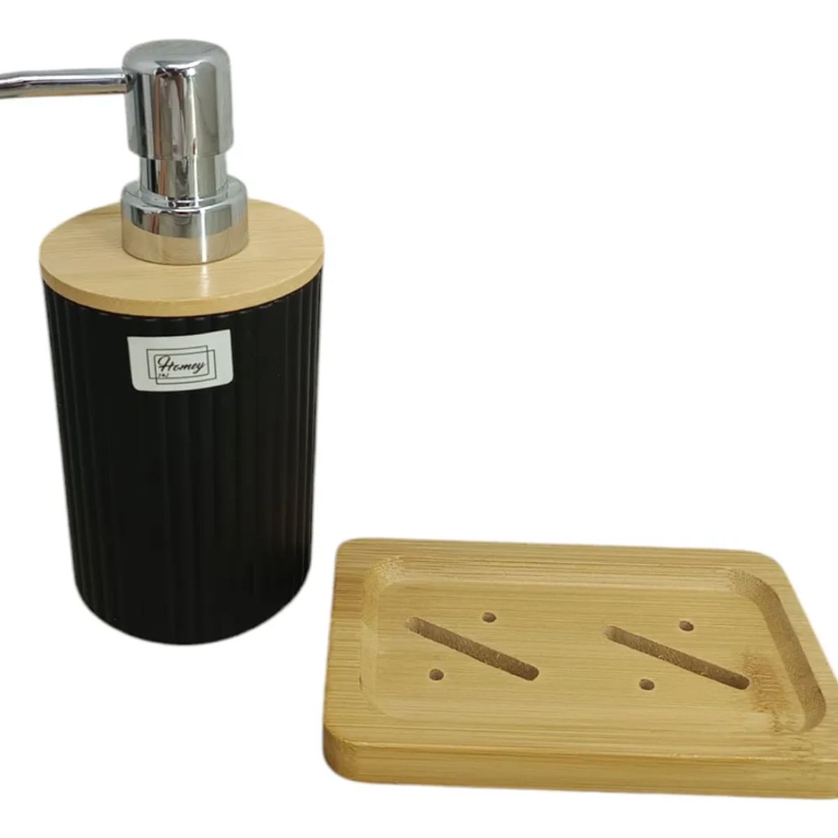 GENERICO - Set Dispensador Y Jabonera De Baño