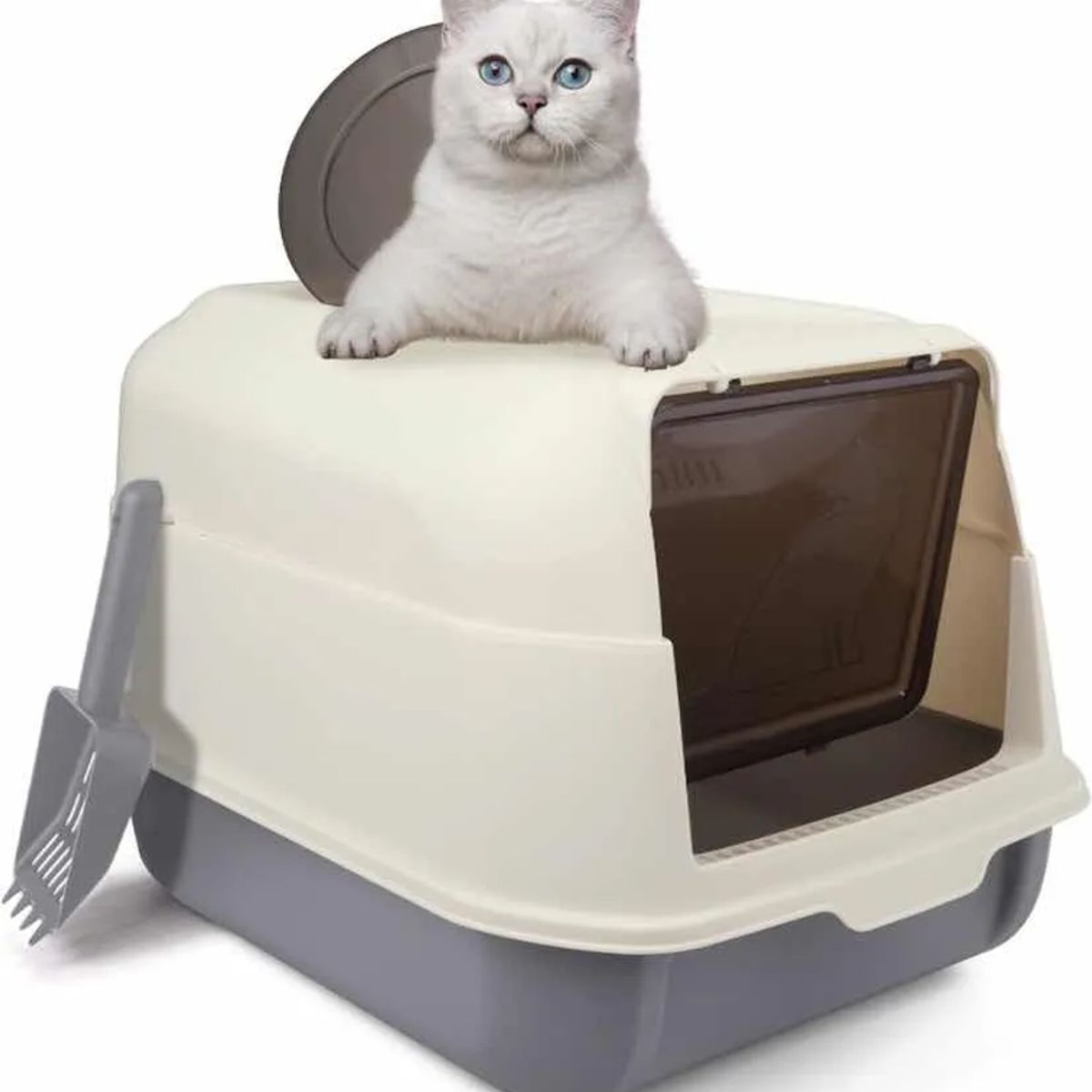 GENERICO - Arenero Cerrado Para Gatos Xl - Pala