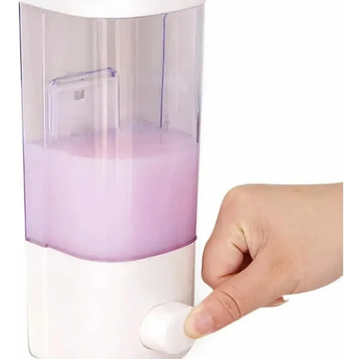 GENERICO - Dispensador De Jabon Lavaloza Alcohol Gel Manos Blanco 300ml