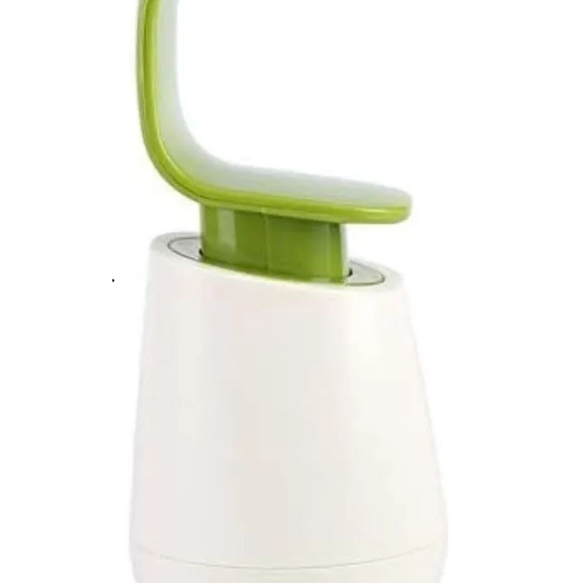 GENERICO - Dispensador De Jabón Botella Higiénico Blanco Con Verde