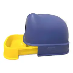 GENERICO - Bandeja Sanitaria Baño Gatos Arenero Mascotas Extraíble Xxl Verde