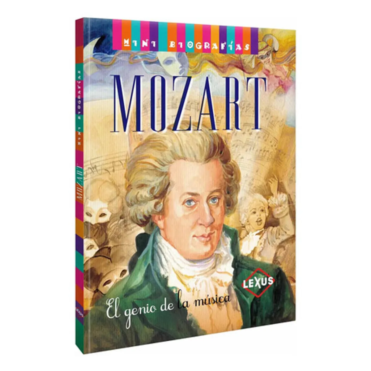 GENERICO - Libro Mozart El Genio De La Musica - Minibiografias - Lexus