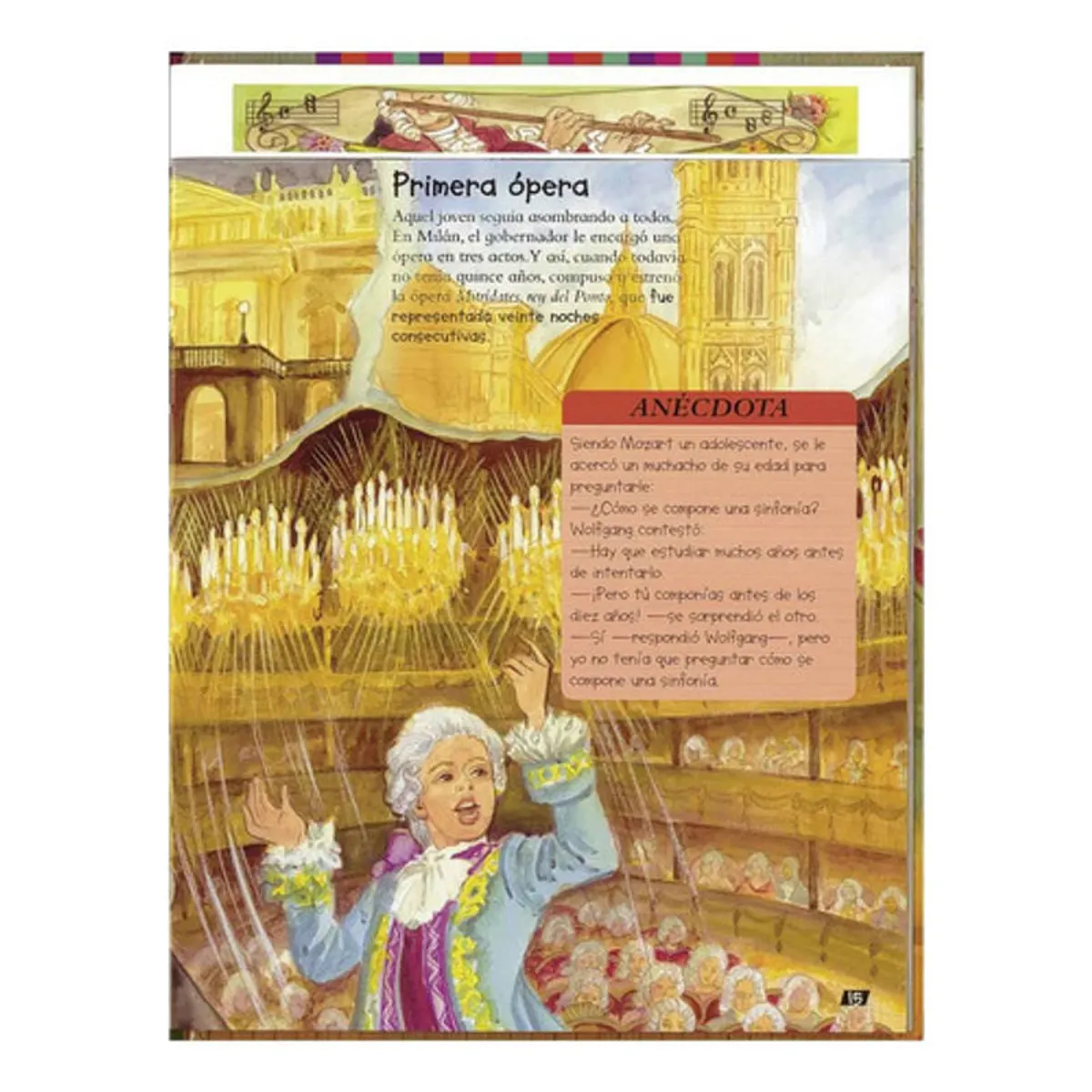 GENERICO - Libro Mozart El Genio De La Musica - Minibiografias - Lexus