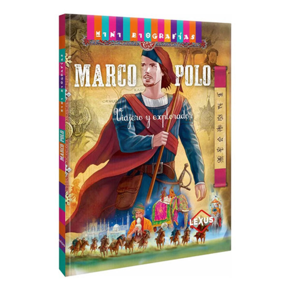 GENERICO - Libro Marco Polo Viajero Y Explorador - Minibiografia- Lexus