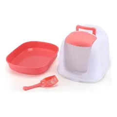 GENERICO - Arenero Cerrado Caja De Arena Varios Colores Envio Gratis Azul