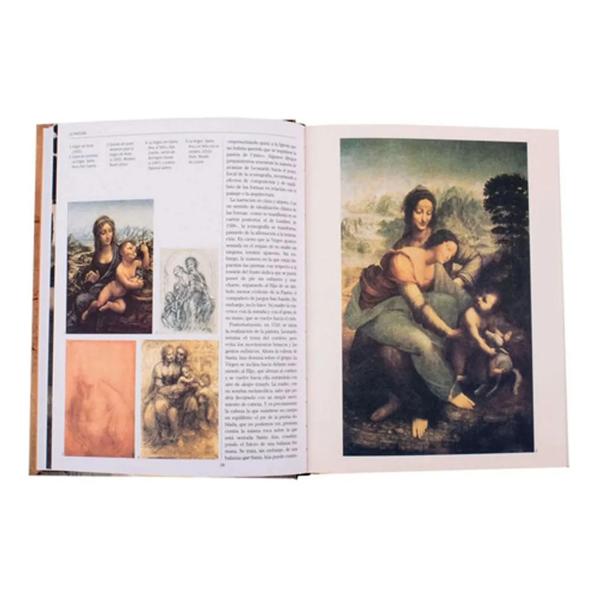 GENERICO - Libro Leonardo Da Vinci Vida Y Obra - Lexus - Nuevo Y Origin