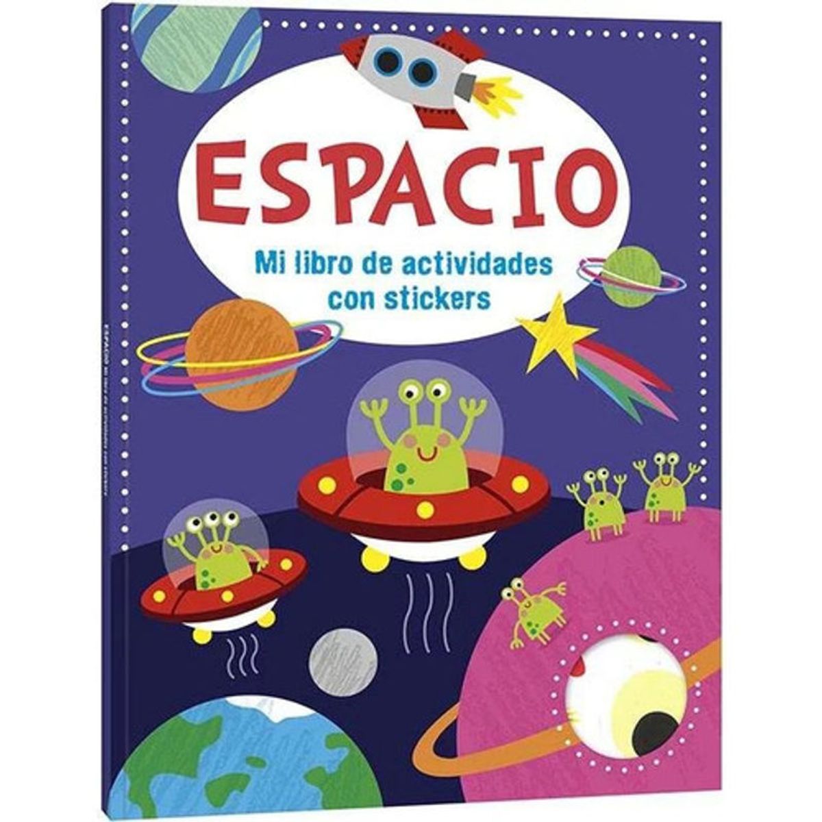 GENERICO - Libro De Actividades Espacio Cstickers - Original Lexus