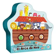 GENERICO - El Arca De Noe Cuento + Rompecabezas De Piso 46 Piezas