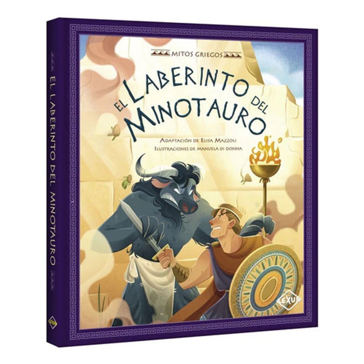 GENERICO - Libro El Laberinto Del Minotauro - Mitos Griegos - Lexus