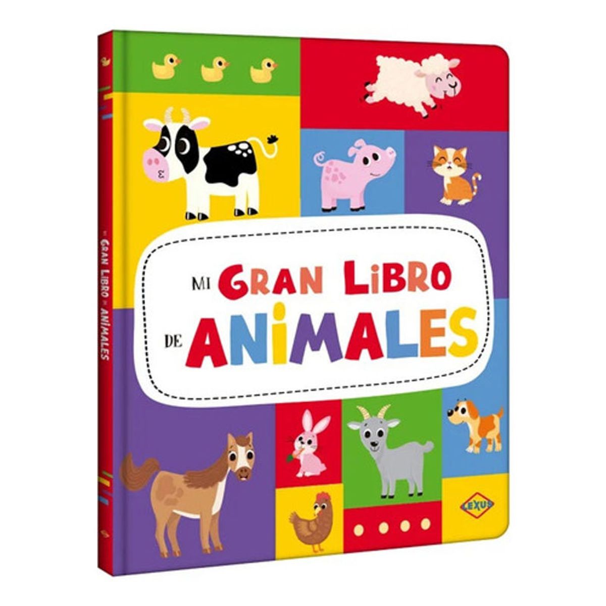 GENERICO - Mi Gran Libro De Animales - Lexus - Nuevo Y Original Tdura
